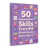 50 Independent Life Skills Kids Should Learn Before 12, Book 4 physical printed book product image 1, ISBN 9798904663803