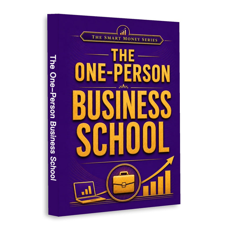 The Smart Money Series: The One-Person Business School physical printed book product image 1, ISBN 9798904666774