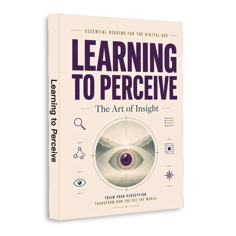 Learning to Notice: A Practical Guide to Insight physical printed book product image 1, ISBN 9798904666620