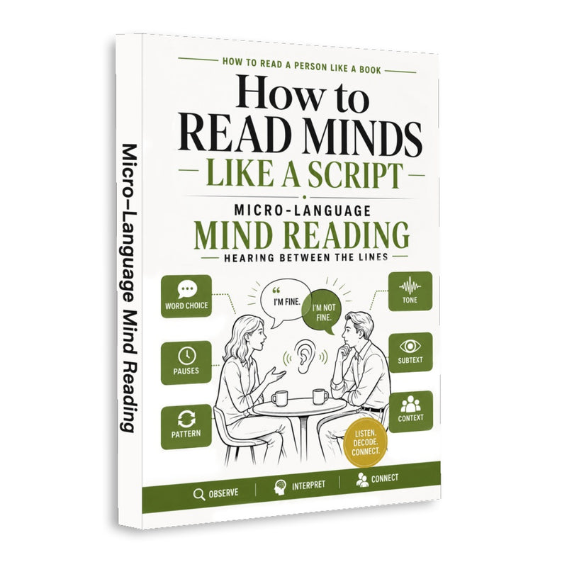 How to Read Minds Like a Script: Micro-Language Mind Reading physical printed book product image 1, ISBN 9798904666736