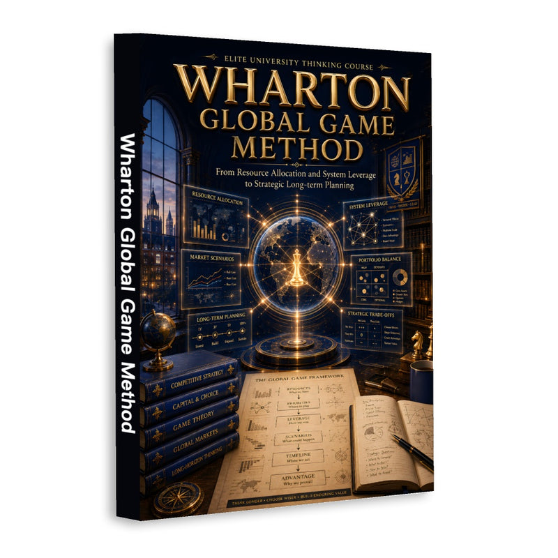 Wharton Global Game Method physical printed book product image 1, ISBN 9798904666392