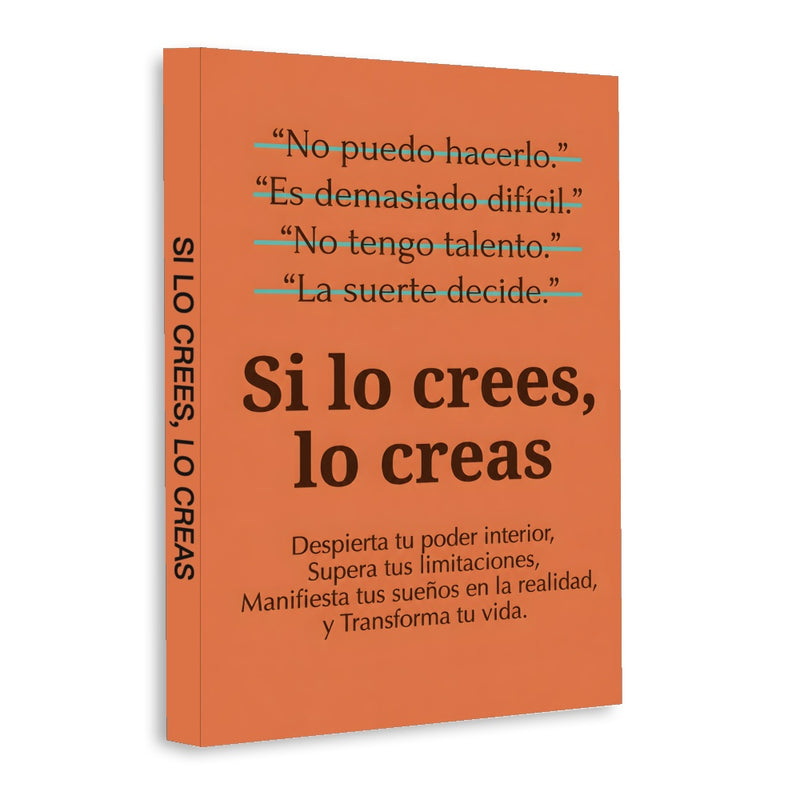 Creer es crear - Libro de crecimiento personal en español, Libro 3 physical printed book product image 1, ISBN 9798904662950