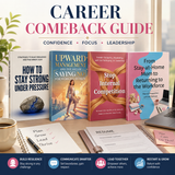 Women's Career Growth and Leadership 4-Book Set main printed book set image, image 1, bundle ISBN 9798900669847
