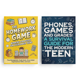 Life Skills for Kids Practical Learning Bo + Me and My Feelings Emotional Wellness Work: 2-Book Set main cover and printed book set view, image 4, bundle ISBN 9798900667836