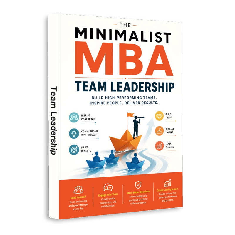 The Minimalist MBA: Team Leadership physical printed book product image 1, ISBN 9798904666446