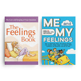 Life Skills for Kids Practical Learning Bo + Me and My Feelings Emotional Wellness Work: 2-Book Set main cover and printed book set view, image 9, bundle ISBN 9798900667836