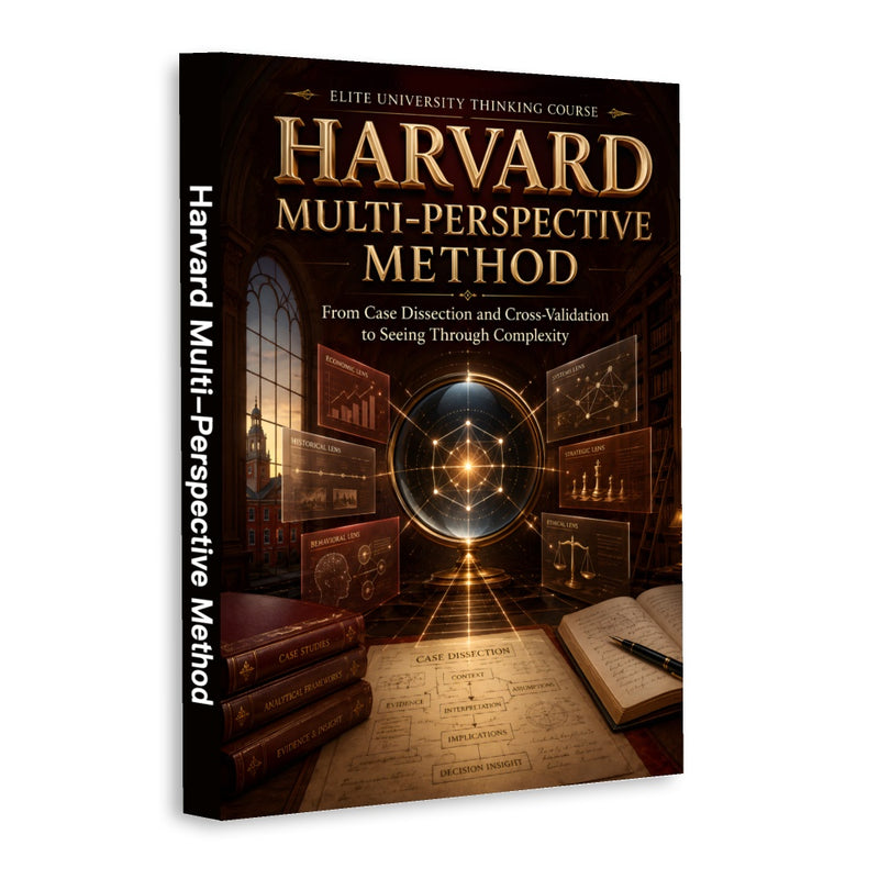 Harvard Multi-Perspective Method physical printed book product image 1, ISBN 9798904666354