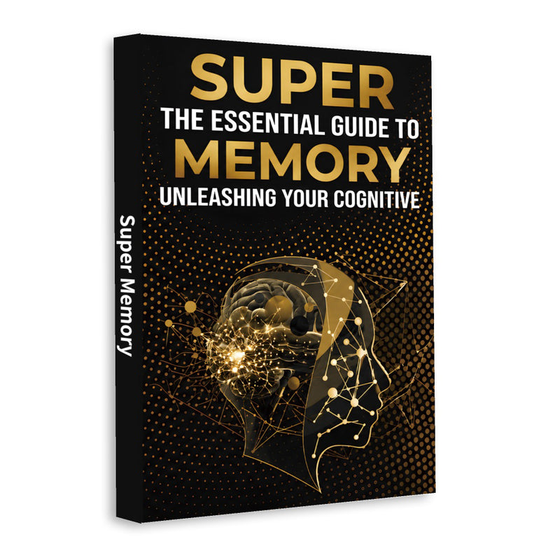 SUPER: The Essential Guide to Memory, Cognitive Skills Book 3 physical printed English book front cover, ISBN 9798904660673