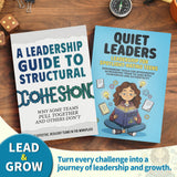 Quiet Leaders Introvert Teen Leadership Bo + Structural Cohesion Leadership Guide: 2-Book Set bundle detail image, image 2, bundle ISBN 9798900666341