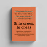 Creer es crear - Libro de crecimiento personal en español, Libro 3 physical printed book product image 3, ISBN 9798904662950