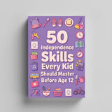 50 Independent Life Skills Kids Should Learn Before 12, Book 4 physical printed book product image 3, ISBN 9798904663803