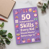 50 Independent Life Skills Kids Should Learn Before 12, Book 4 physical printed book product image 4, ISBN 9798904663803