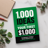 1,000 Ideas for Your First $1,000: Practical Project Ideas physical printed book product image 6, ISBN 9798904663384