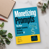 Monetizing Prompts: AI Creator Economy Guide physical printed English book interior page or product preview 6, ISBN 9798904660048