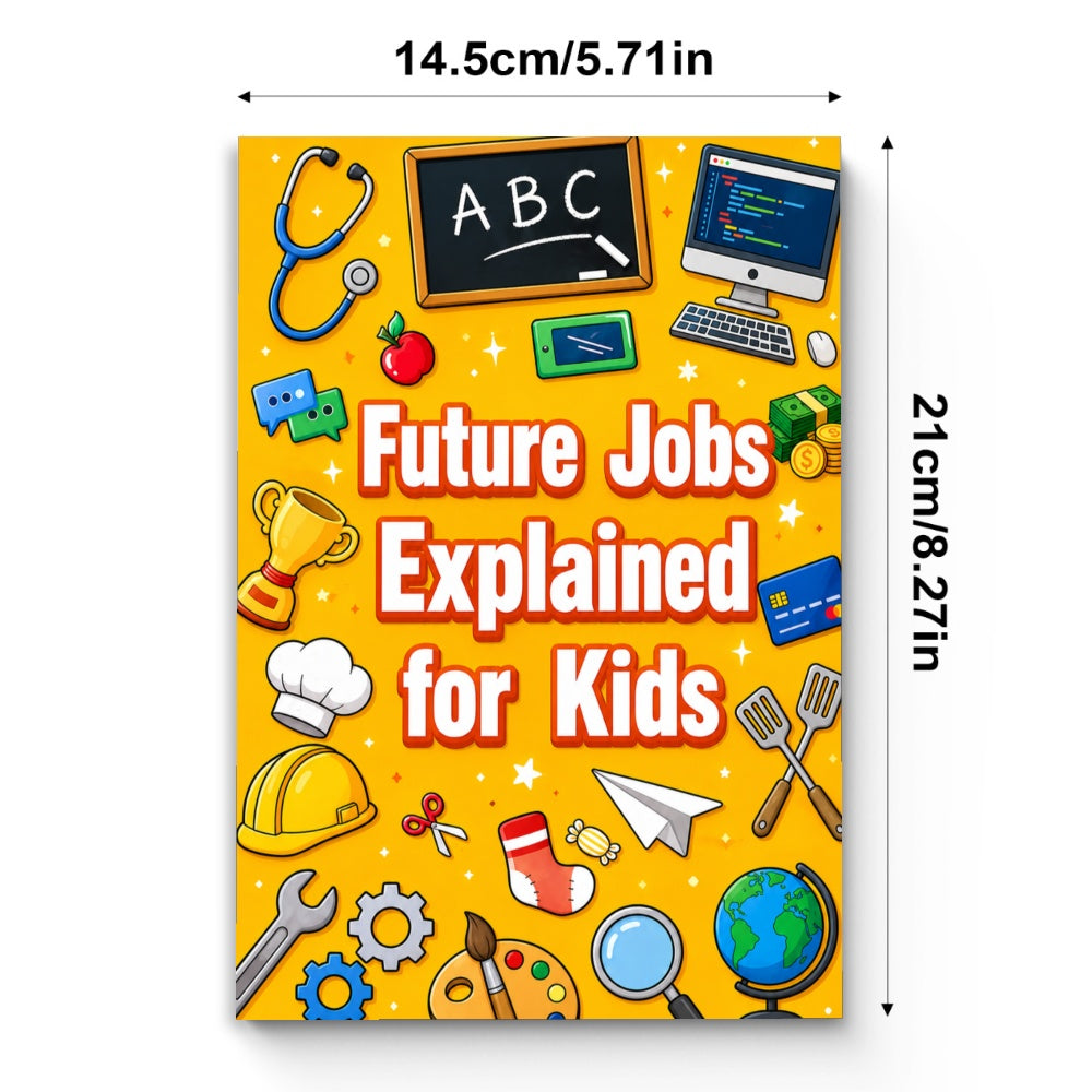 Future Jobs Explained for Kids, Book 3 physical printed book product image 6, ISBN 9798904667825