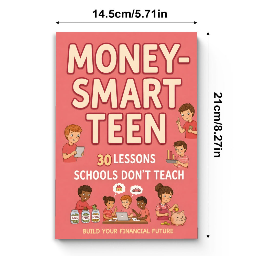 Smart Teen: 30 Lessons School Does Not Teach, Book 5 physical printed book product image 5, ISBN 9798904663858