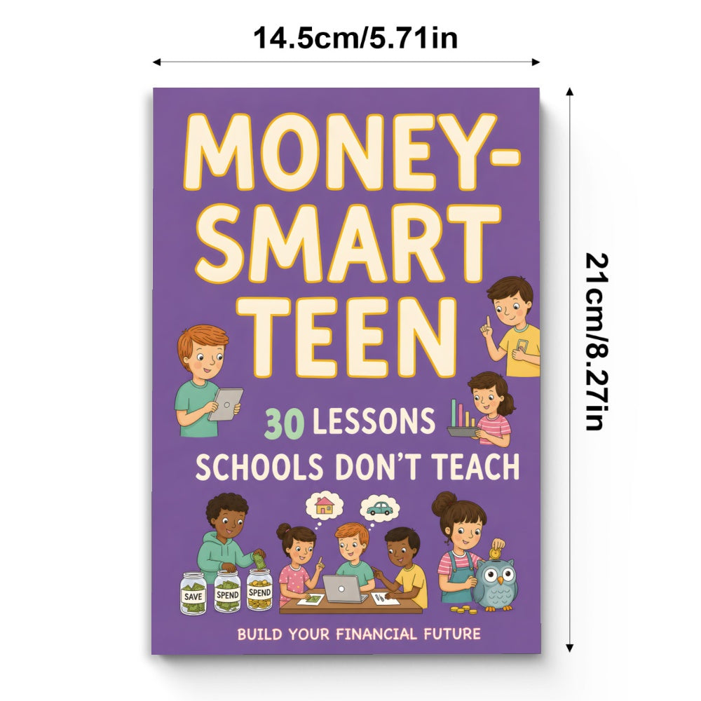 Smart Teen: 30 Lessons School Does Not Teach, Book 3 physical printed book product image 5, ISBN 9798904663834