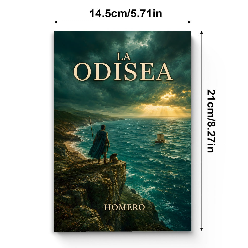 La Odisea by Homero: Spanish Printed Book, Book 2 product image 5, ISBN 9798904664329