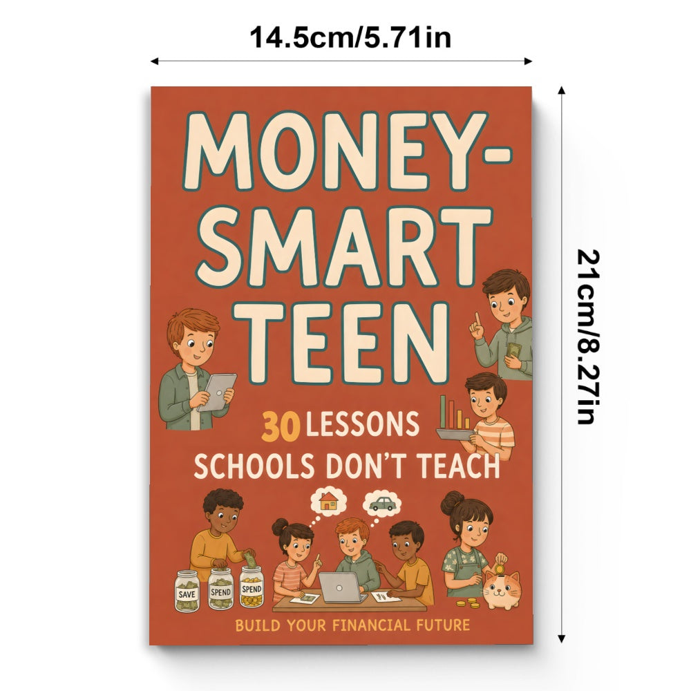 Smart Teen: 30 Lessons School Does Not Teach, Book 4 physical printed book product image 5, ISBN 9798904663841