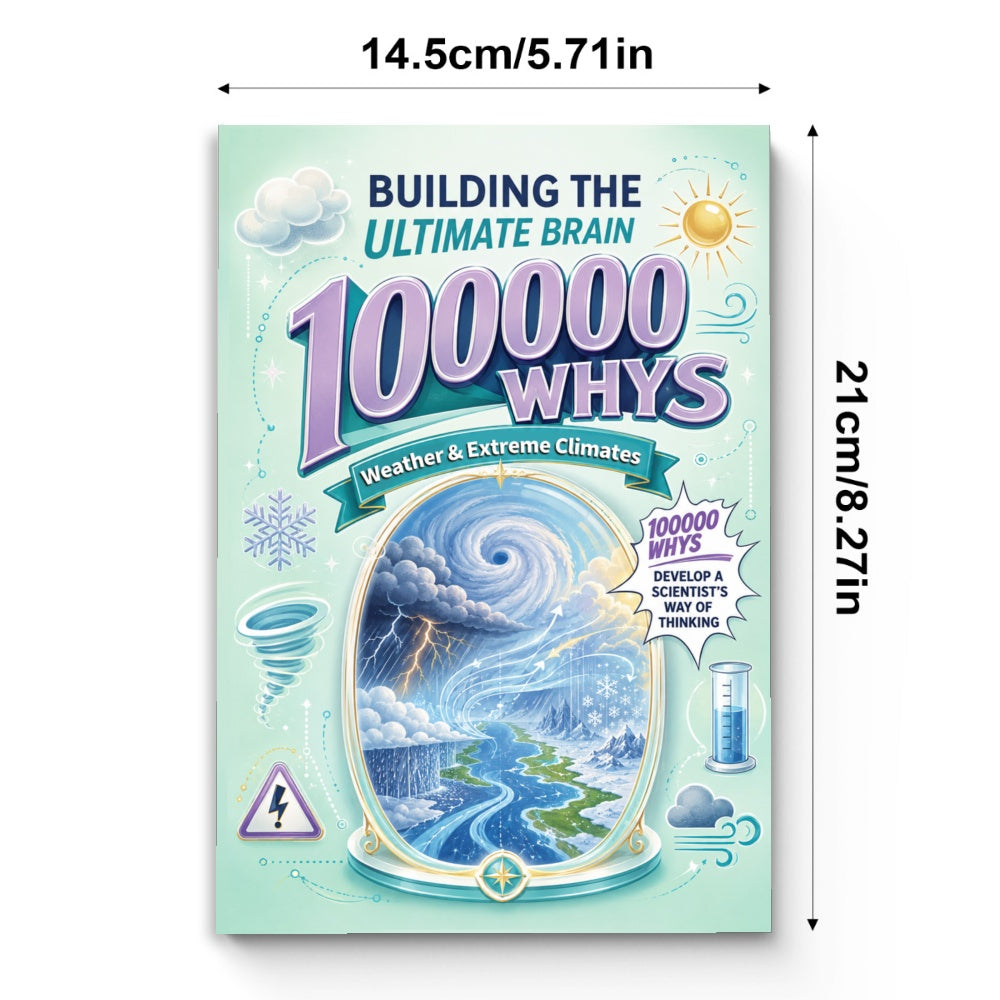 Building the Ultimate Brain: 100000 Whys - Weather & Extreme Climate physical printed book product image 5, ISBN 9798904666040