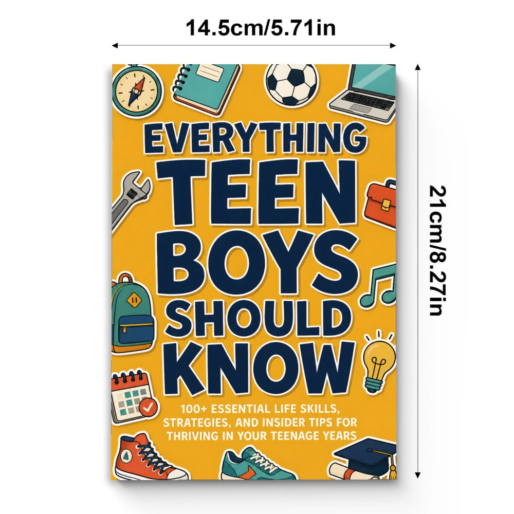 Things Every Boy Should Know, Book 3 physical printed book product image 5, ISBN 9798904663742
