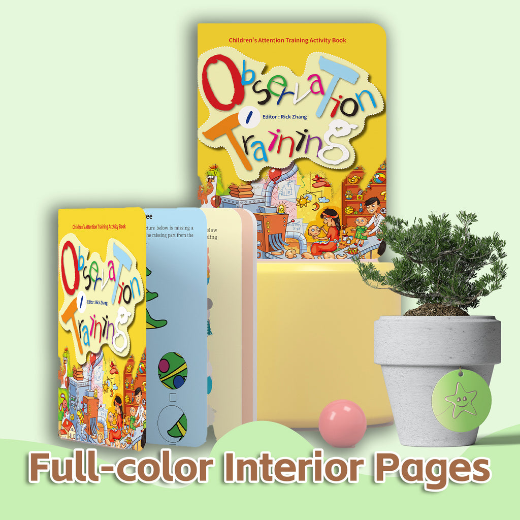 Observation Training 4-Book Activity Set for Kids physical printed book product image 4, ISBN 9798895050729