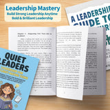 Quiet Leaders Introvert Teen Leadership Bo + Structural Cohesion Leadership Guide: 2-Book Set bundle detail image, image 5, bundle ISBN 9798900666341
