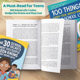 The 30 School Secrets Every Successful Tee + 100 Things Every Teen Should Know About Sc: 2-Book Set bundle detail image, image 5, bundle ISBN 9798900666310