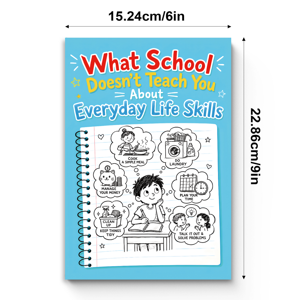 What School Doesn't Teach You About Everyday Life Skills physical printed book product image 7, ISBN 9798904662134