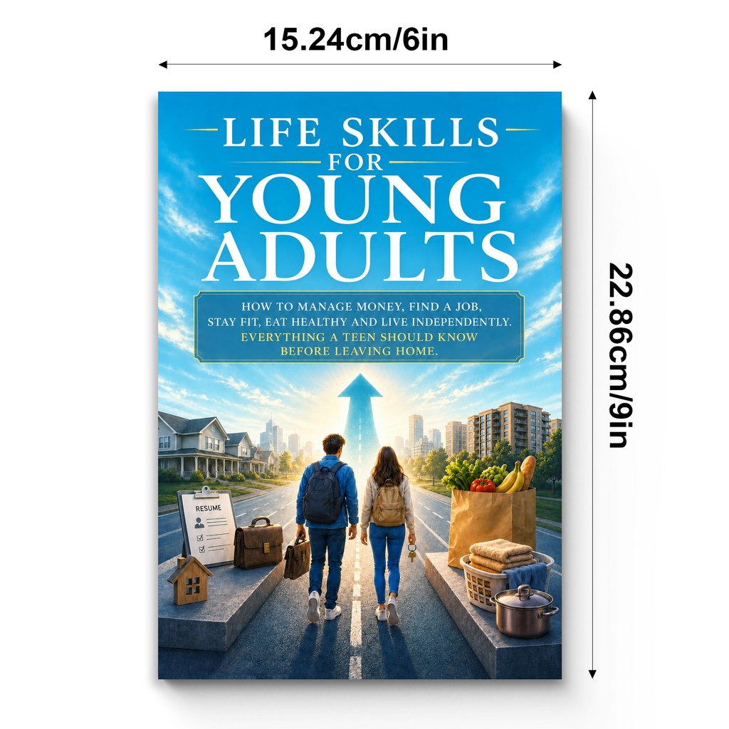 Life Skills for Young Adults: Money, First Jobs, Daily Routines and Independent Living physical printed book product image 7, ISBN 9798904663193