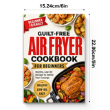 Guilt-Free Air Fryer Cookbook for Beginners: Healthy, Low-Oil Recipes to Satisfy Your Cravings physical printed book product image 7, ISBN 9798904668051