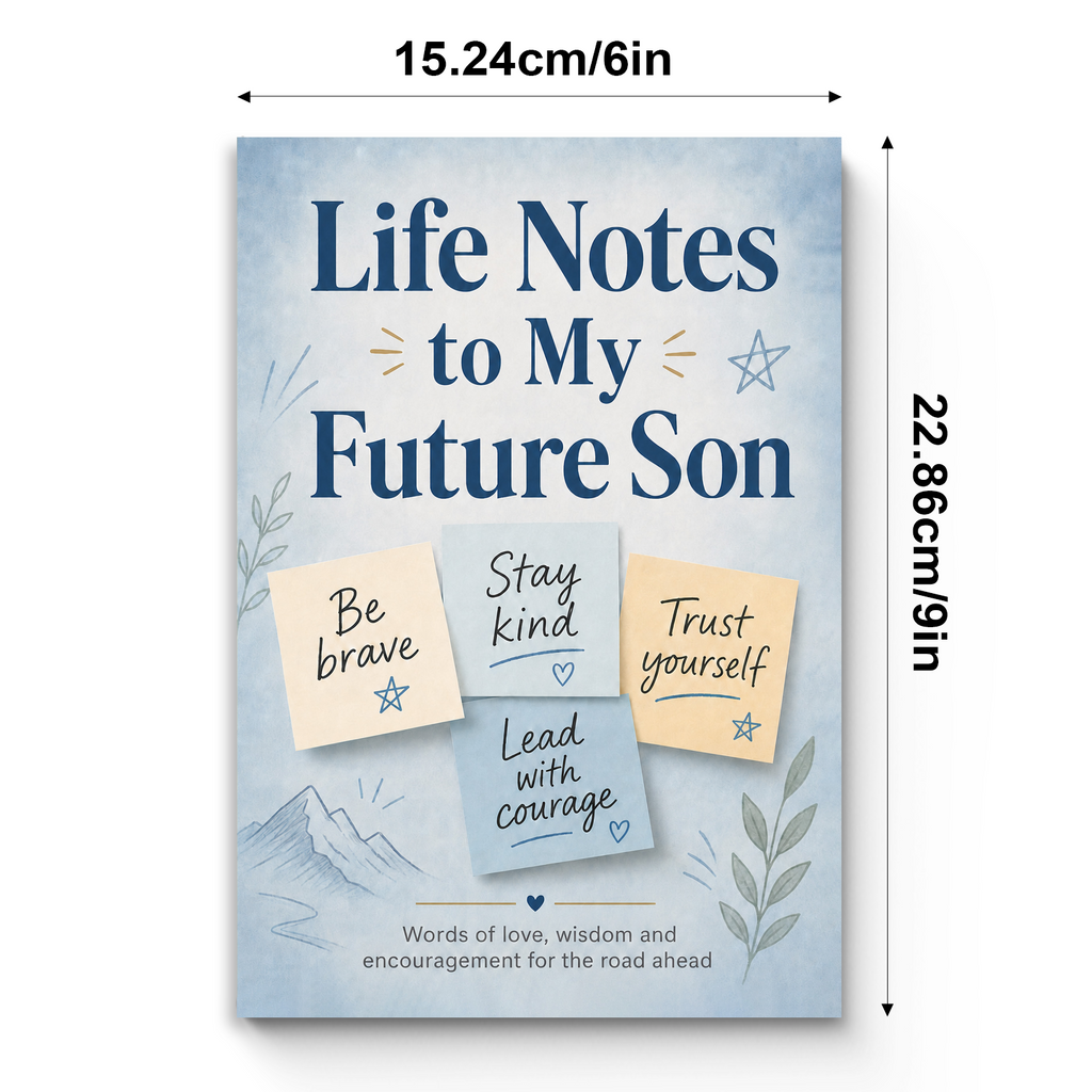 Life Notes to My Future Son physical printed book product image 7, ISBN 9798904665623