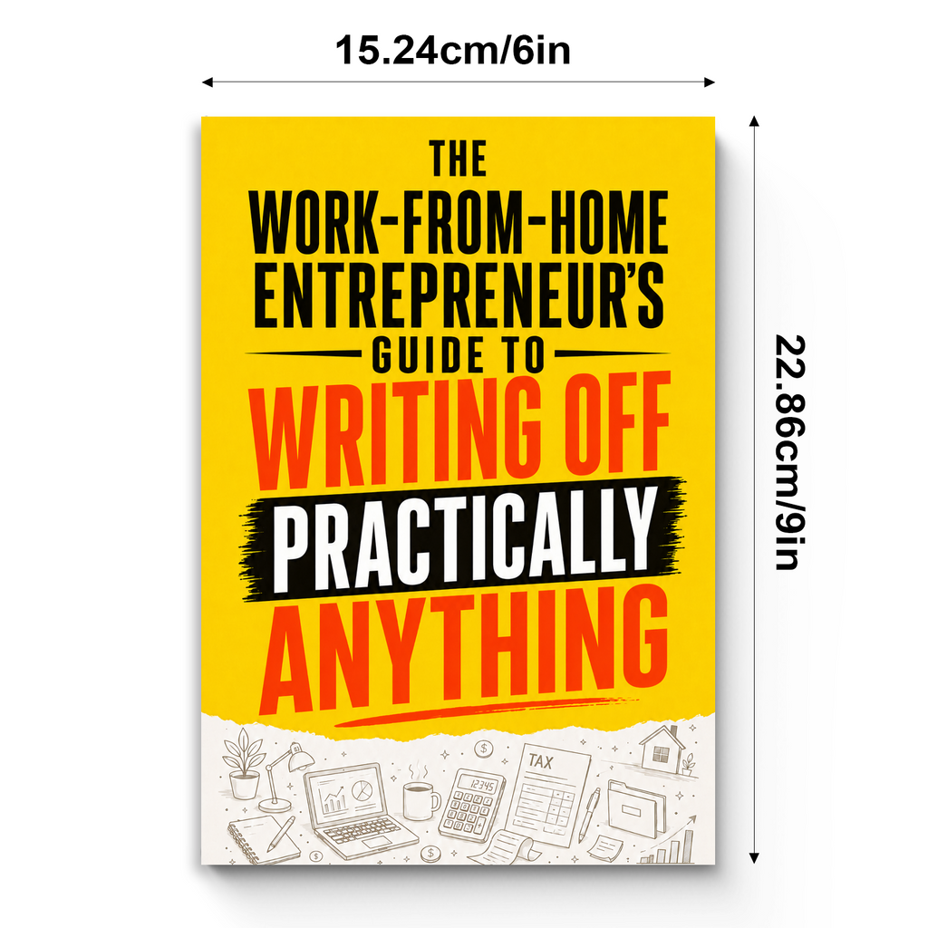 The Work-From-Home Entrepreneur's Guide to Business Expense Planning physical printed book product image 7, ISBN 9798904664503