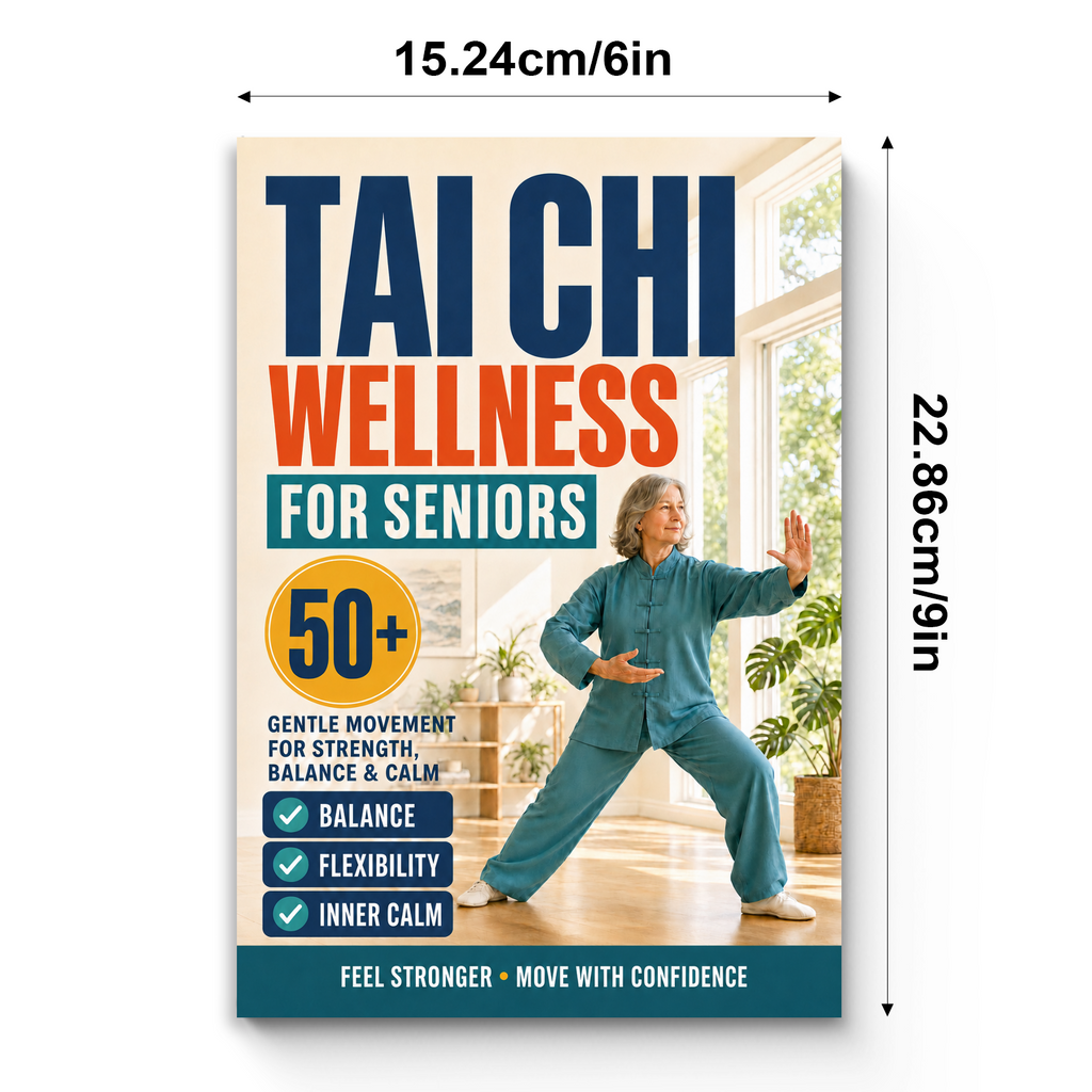 Tai Chi Wellness for Seniors 50+ physical printed book product image 7, ISBN 9798904668228