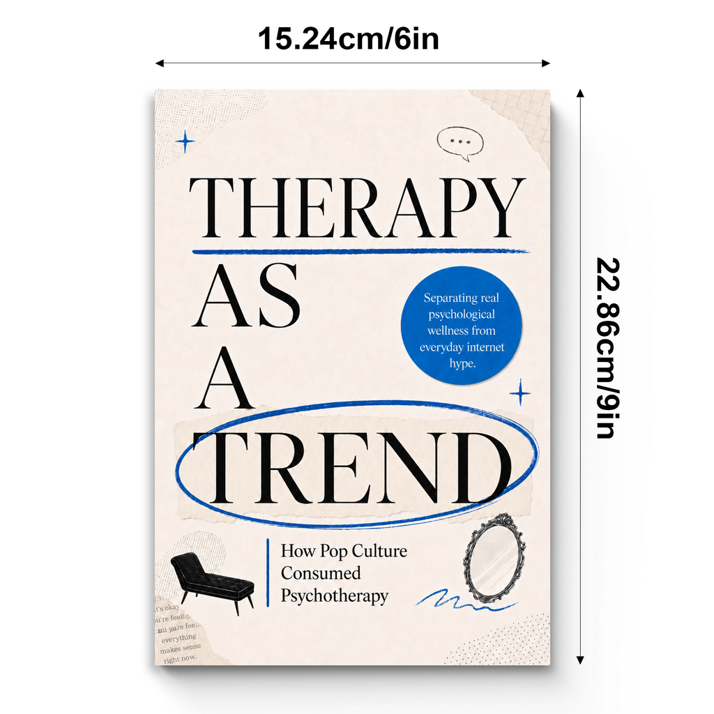 Therapy as a Trend: How Pop Culture Consumed Psychotherapy physical printed book product image 7, ISBN 9798904665111