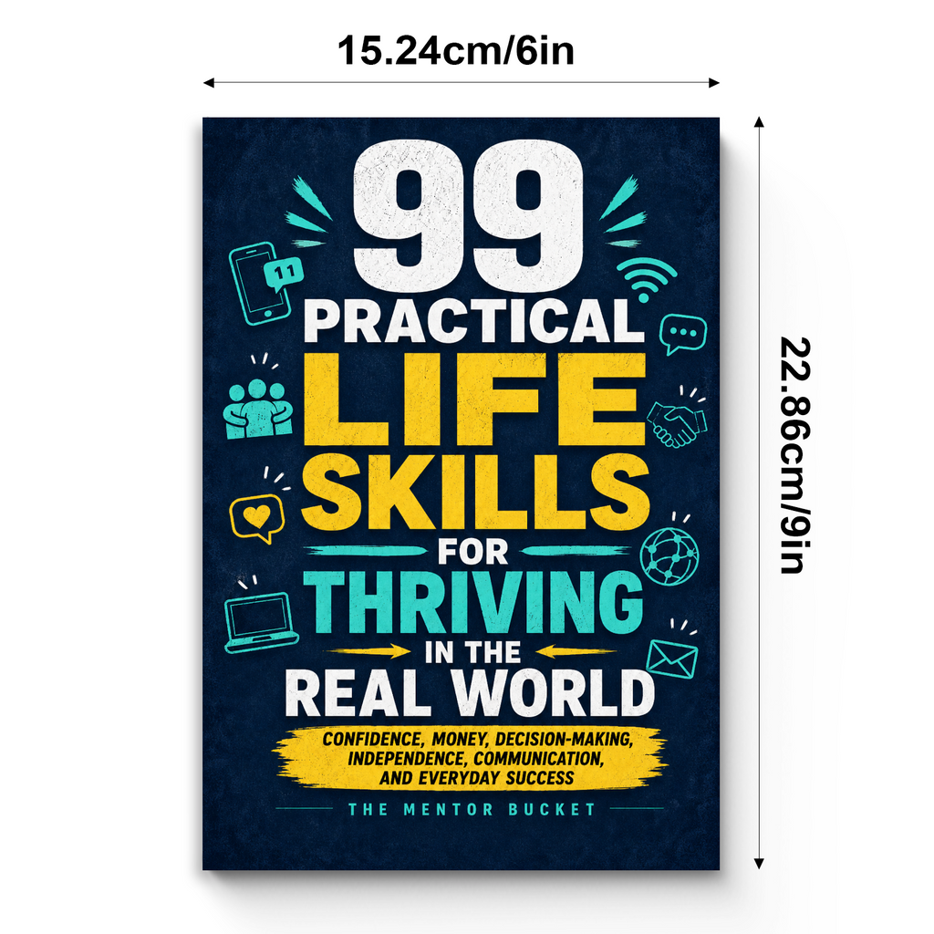 99 Practical Life Skills for Thriving in the Real World physical printed book product image 7, ISBN 9798904662158