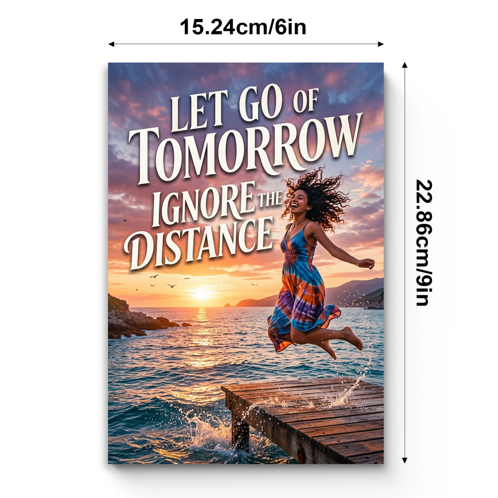 Let Go of Tomorrow, Ignore the Distance physical printed book product image 7, ISBN 9798904662196