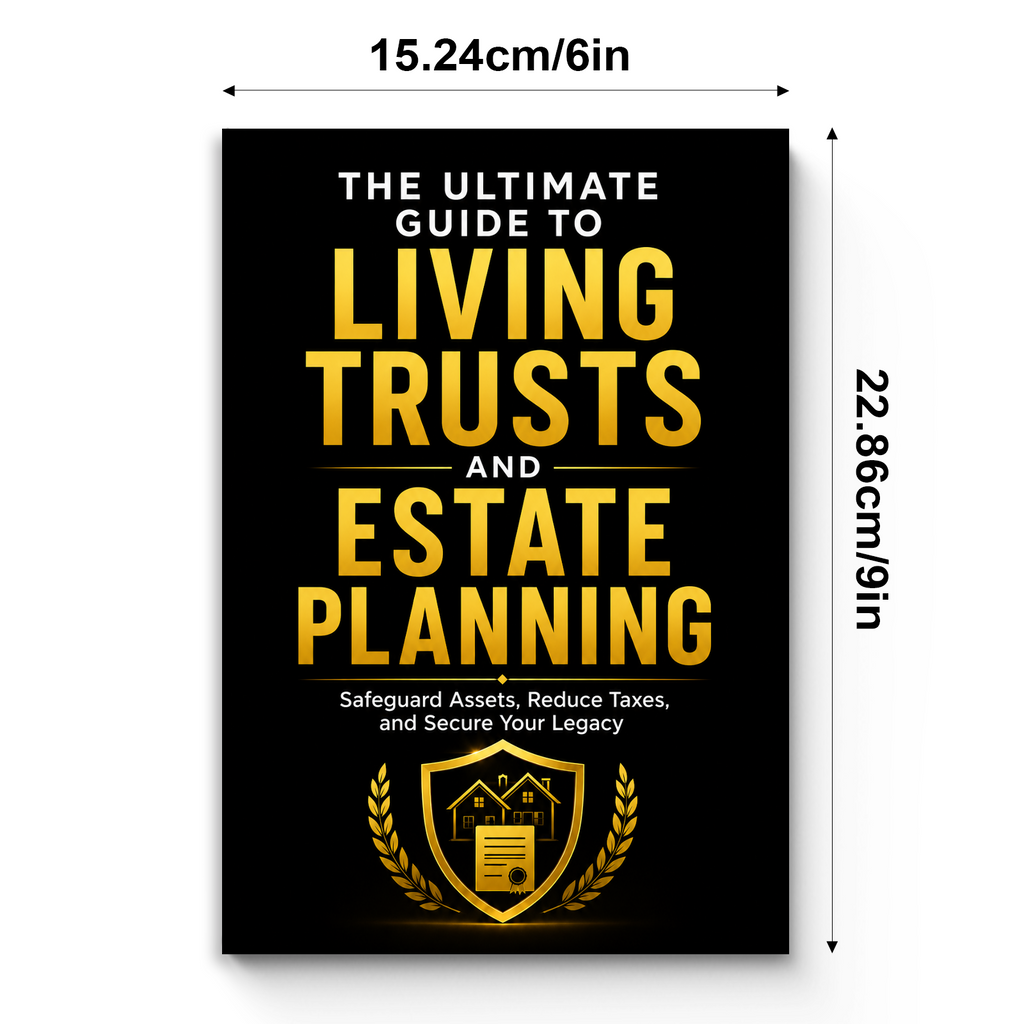 The Ultimate Guide to Living Trusts and Estate Planning: Safeguard Assets, Tax Planning, and Secure Your Legacy physical printed book product image 7, ISBN 9798904664565
