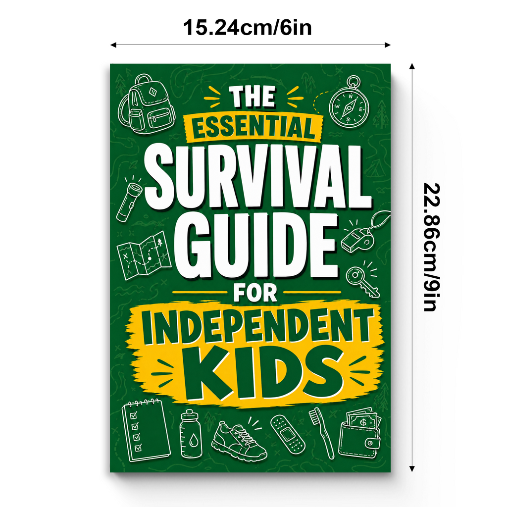 The Essential Survival Guide for Independent Kids physical printed book product image 7, ISBN 9798904662141
