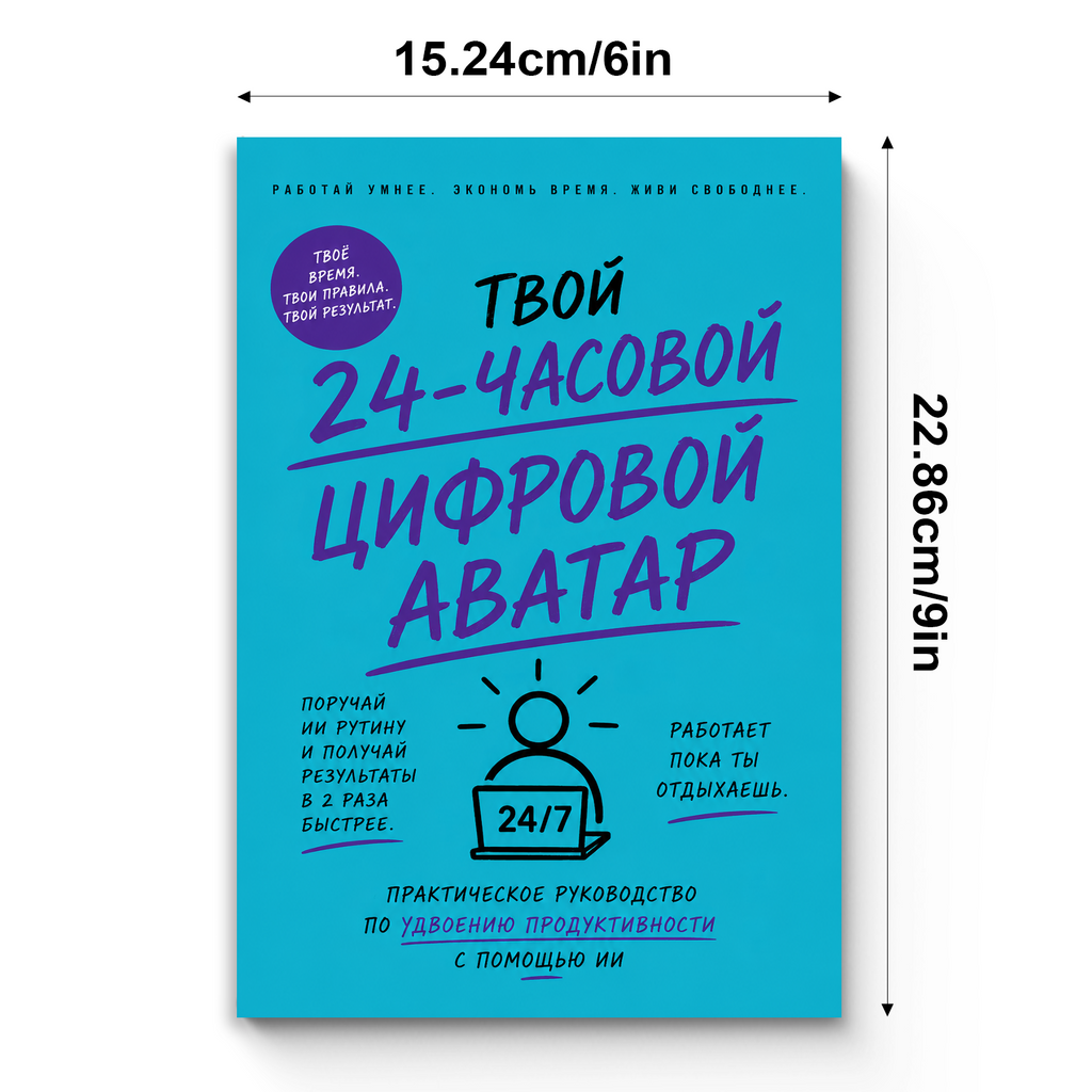 24-часовой цифровой аватар: практическое руководство по ИИ для работы physical printed book product image 7, ISBN 9798904660949