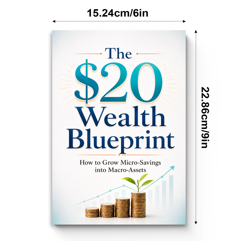 The $20 Wealth Blueprint: Grow Micro-Savings into Macro-Assets physical printed book product image 7, ISBN 9798904663889