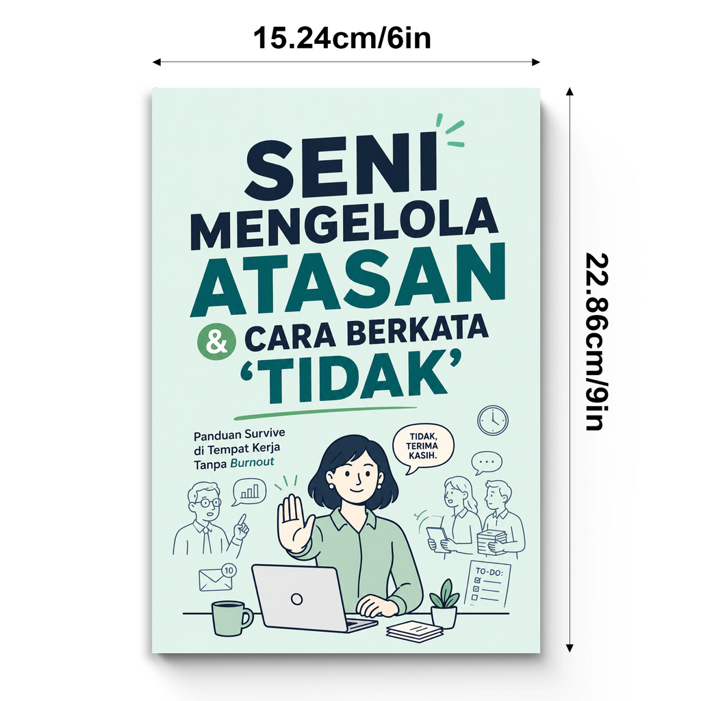 Seni Mengelola Atasan dan Berkata Tidak - Panduan Komunikasi Kerja physical printed book product image 7, ISBN 9798904661311