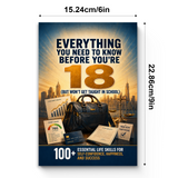 Everything You Need to Know Before You're 18: 100+ Essential Life Skills physical printed book product image 7, ISBN 9798904662691