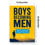 Boys Becoming Men: What Our Sons Need to Shape a Fairer Future physical printed book product image 7, ISBN 9798904665234