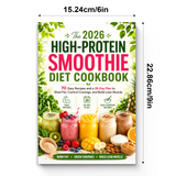The 2026 High-Protein Smoothie Diet Cookbook: 70 Easy Recipes & 28-Day Fat-Loss Plan to Build Lean Muscle & Crush Cravings physical printed book product image 7, ISBN 9798904668990