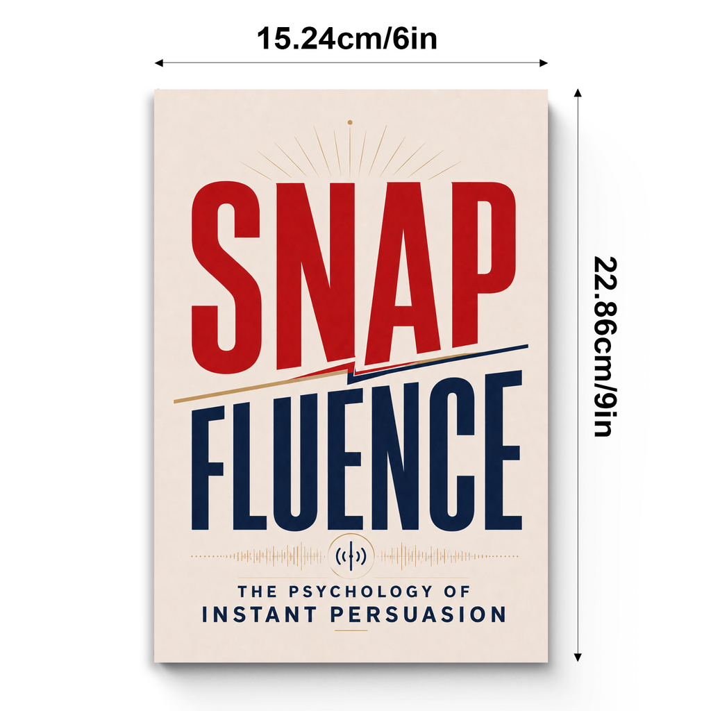 Snap-Fluence: The Psychology of Instant Persuasion physical printed book product image 7, ISBN 9798904665562