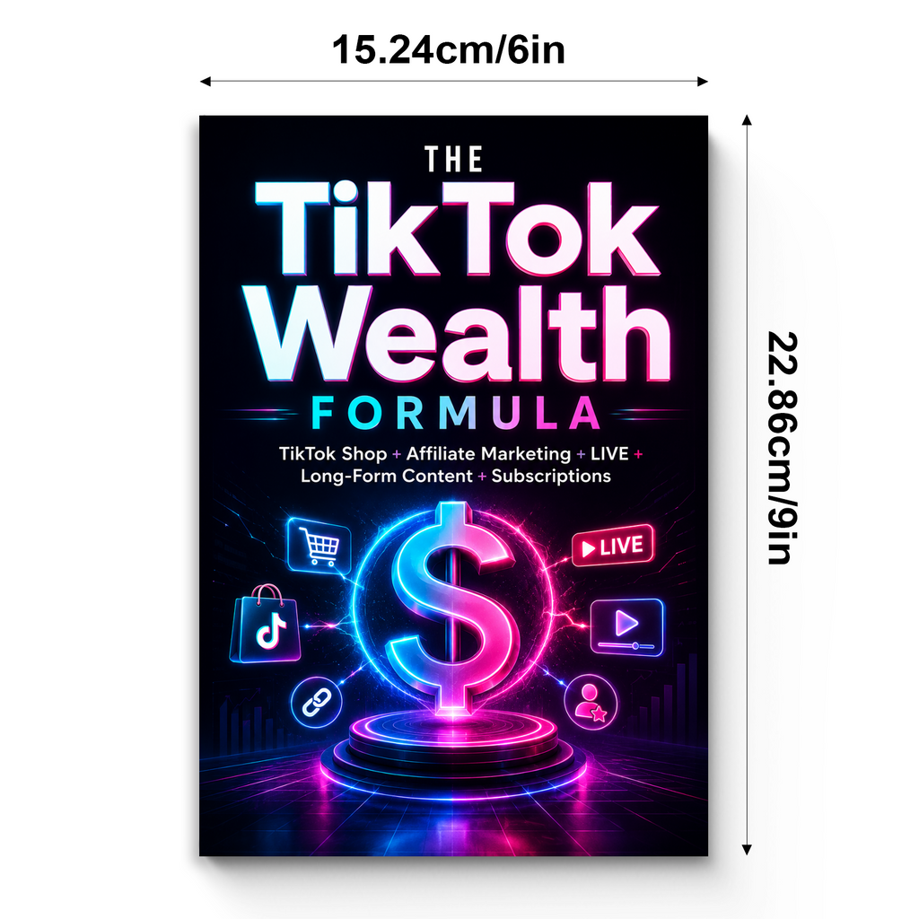 The TikTok Shop Growth Formula: TikTok Shop + Affiliate Marketing + LIVE + Long-Form Content + Subscriptions physical printed book product image 7, ISBN 9798904664534