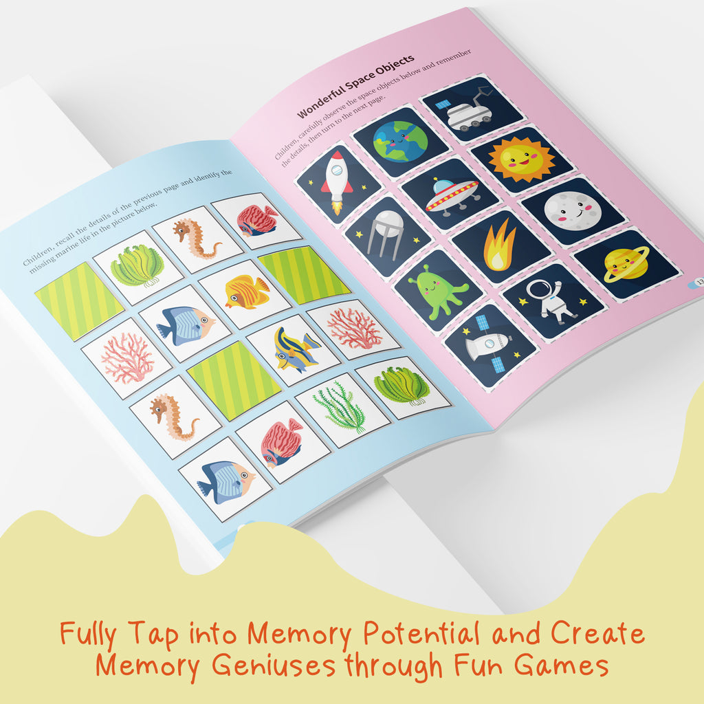 Memory Training 4-Book Activity Set for Kids physical printed book product image 5, ISBN 9798895050736
