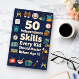 50 Independent Life Skills Kids Should Learn Before 12, Book 3 physical printed book product image 6, ISBN 9798904663797