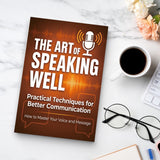 The Art of Speaking Well - Practical Communication Skills Book 4 physical printed book product image 6, ISBN 9798904662233